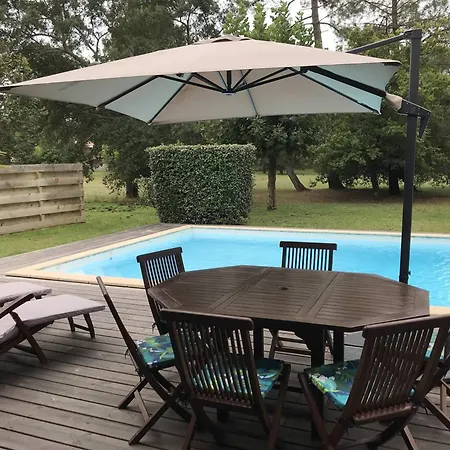 Villa Avec Piscine Chauffee - 6 Pers. - Fr-1-878-49 Moliets-et-Maa